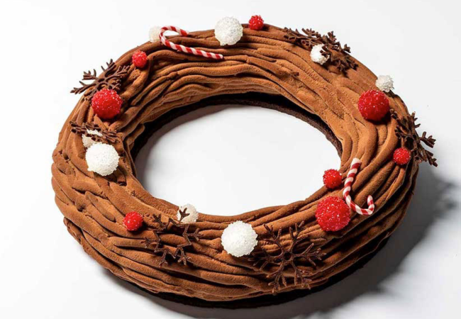 Christmas log or BÛCHE DE NOËL – Le petit renard