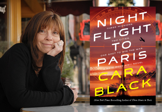 In Conversation with Cara Black, Author of ‘Night Flight to Paris’