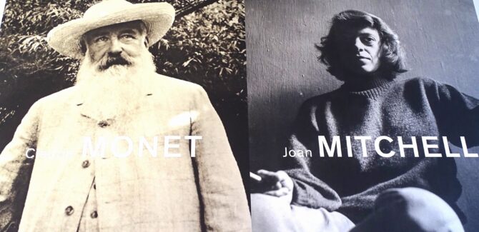 American Artist Joan Mitchell and Claude Monet at the Fondation Louis Vuitton