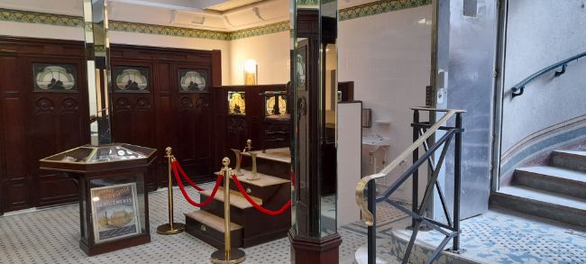 Paris Public Toilets: The Renovated Lavatory Madeleine is an Art Nouveau Gem