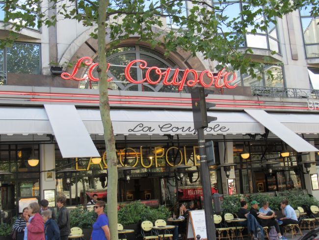 Brasserie Glamour at La Coupole in Montparnasse