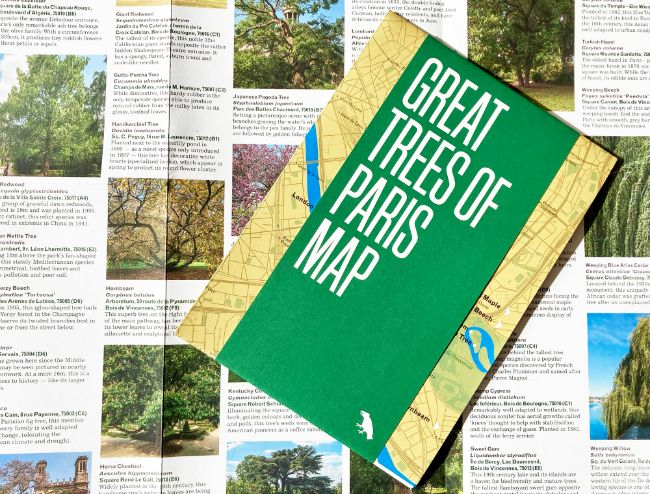 Get the New Map! The Remarkable Trees of Paris