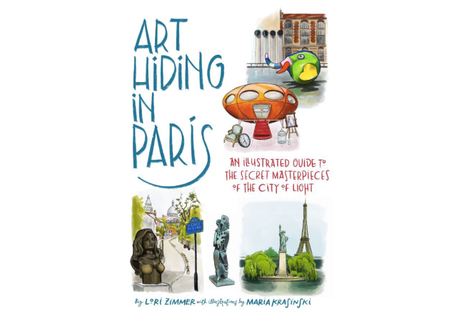 Art Hiding in Paris: Take a Peek Inside the Beautiful Book