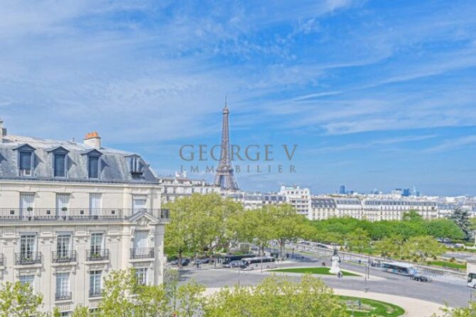 For Sale: Magnificent 3-Bedroom Apartment Overlooking the Eiffel Tower
