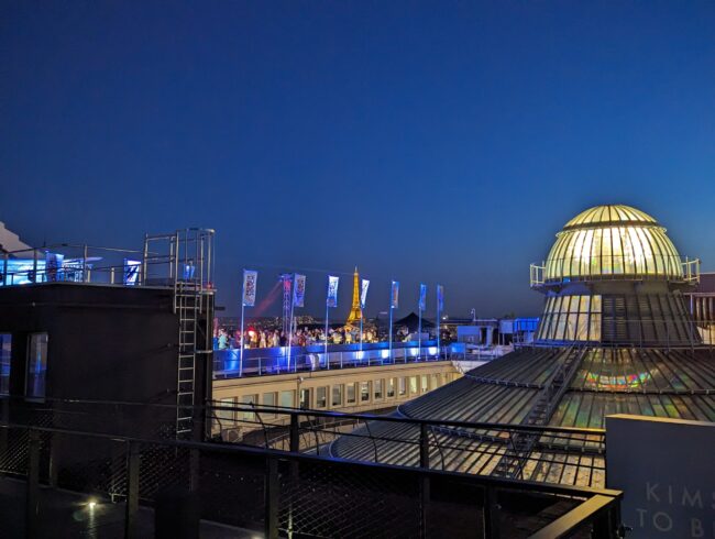 Galeries Lafayette by Night, Paris, France Editorial Image - Image