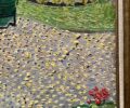 Detail, Garden in Auvers, Vincent Van Gogh, 1890