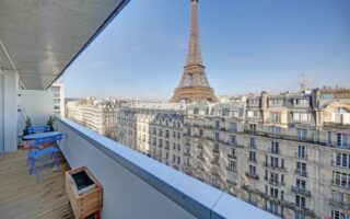 For Sale: Apartment with a view of the Eiffel Tower