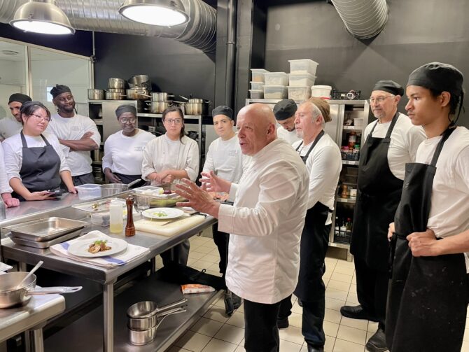 Dine at Chef Thierry Marx’s Culinary Training School