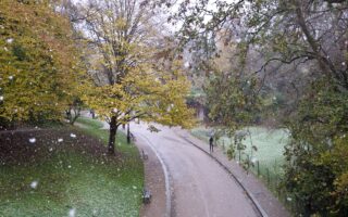 Snow in Paris! Scenes from a Winter Wonderland