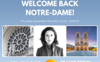 Register for Bonjour Paris Live: Welcome Back Notre-Dame!