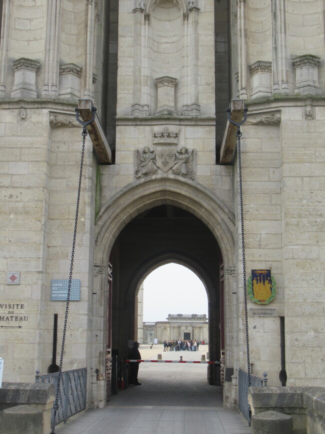 Gateway at Chateau de Vincennes