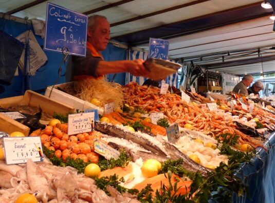 Explore the Rue Cler and Classic Food Markets with...