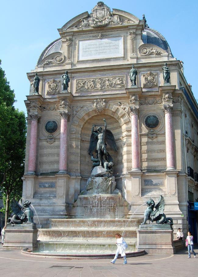 Fontaine Saint-Michel.