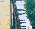 Gargoyles at Saint Severin picture Hazel Smith 3