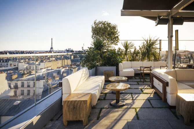 La Fondation Hotel: Rooftop Bar, Sports Club in the 17th