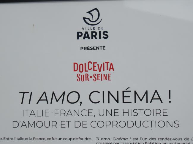 Ti amo cinema sign