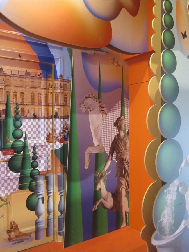 Exhibtion entrance artwork