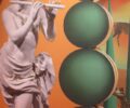Exhibtion entrance artwork