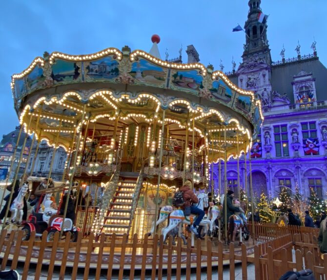 Hôtel de Ville Christmas market