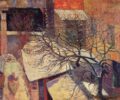 Gauguin_1894_Paris_sous_la_neige wikipedia must state that it is at the Van Gogh Museum
