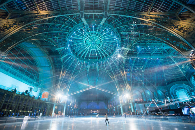 Ice Skating in Paris
