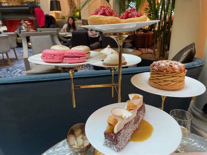 The ‘Emily in Paris’-Inspired Afternoon Tea at the Hôtel du Louvre
