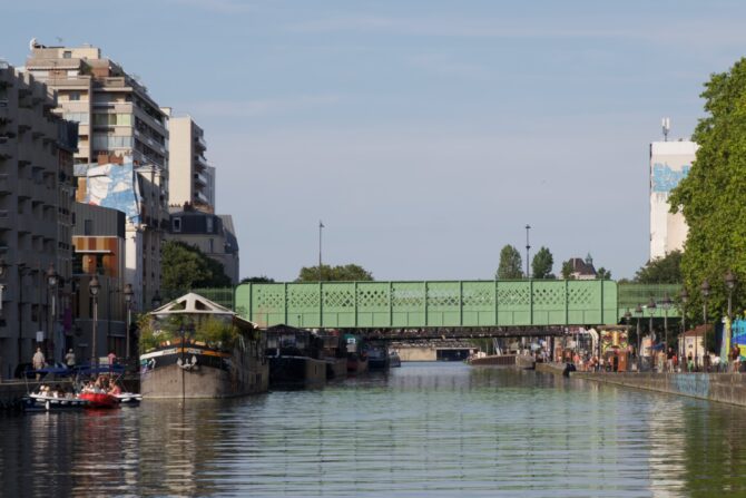 Cruising Through Paris’s Brooklyn: Canal de l’Ourcq