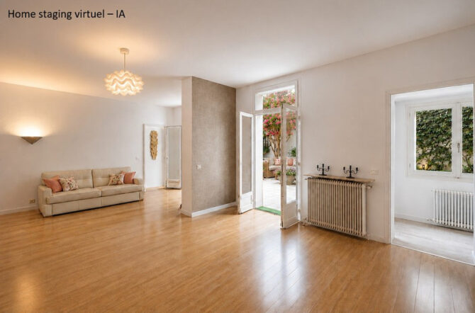 For Sale: Bright One-Bedroom Apartment with a Private Garden in Peaceful Montrouge