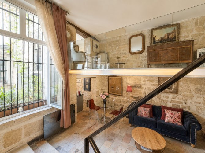 For Sale: Characterful Loft Duplex in the Heart of Paris’s Le Marais District