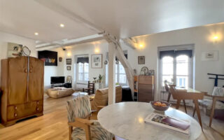 For Sale: Top-Floor Duplex Near the Arc de Triomphe