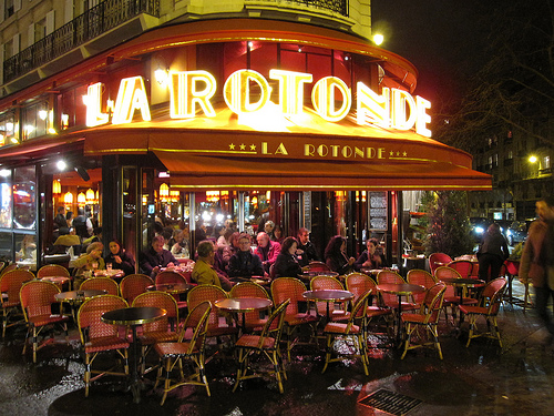 La Rotonde at Night