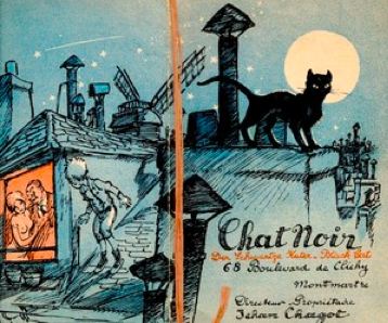 Publicity for Le Chat Noir