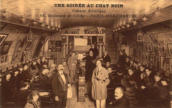 Le Chat Noir Historic Montmartre Cabaret