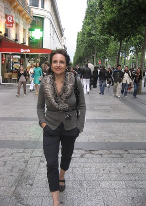 The Author on the Champs Elysees 