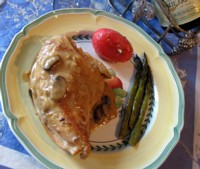 Poulet au Champagne