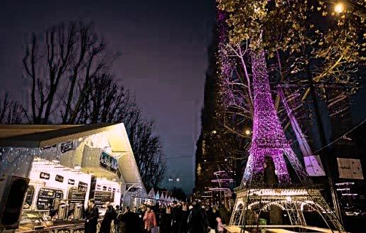 2011 Paris Champs-Elysées Christmas Village