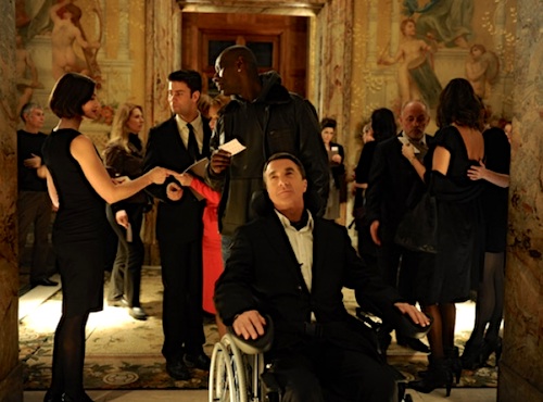 Movie still from "Intouchables." Publicity image courtesy of Gaumont France.