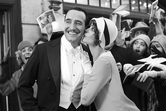 Jean Dujardin and Bérénice Bejo in "The Artist." © 2011 The Artist/Peter Iovino