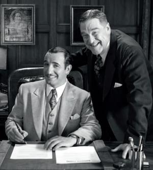 Jean Dujardin and John Goodman in "The Artist." © 2011 The Artist/Peter Iovino