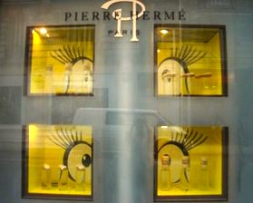 Pierre Hermé window, Paris. Photo: Cathy Fiorello.