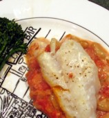 Cabillaud aux Haricots Blancs ~ Cod with White Beans and Tomatoes