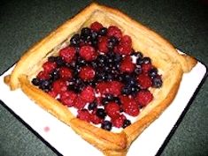 Raspberry & Blueberry Tart. Photo: Debra Fioritto