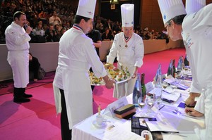 Bocuse d'Or Presenting for Judging. Photocredit: Maralyn Hill.