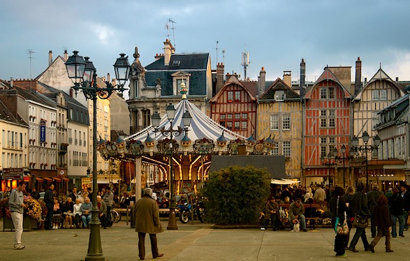 Troyes carousel.