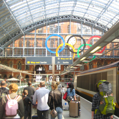 London ready to welcome Eurostar travelers for the Olympics 2012.