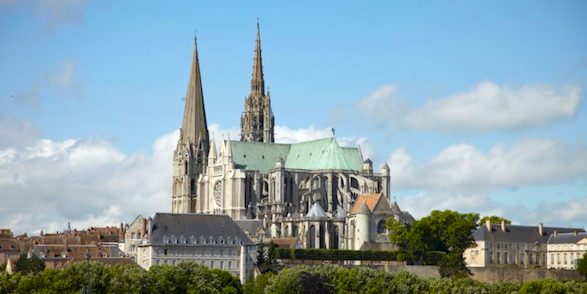 Chartres and its cathedral. Photo: Chartres Tourism Office