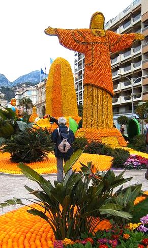 Lemon Festival publicity photo, Menton Tourism Office