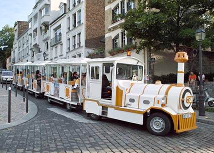 Montmartre Little Train. Photo: ©Paris_Kyoto