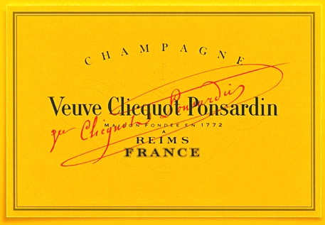 Veuve Clicquot label ©Veuve Clicquot