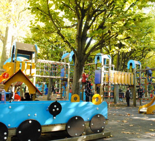 Luxembourg Gardens playground